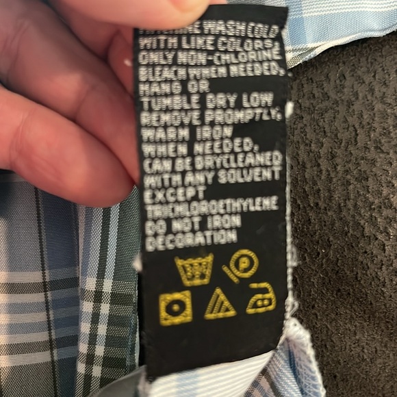 Quiksilver Button Down Madras Plaid Kids - Picture 13 of 15